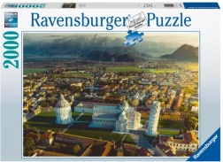Ravensburger puzzle Pisa a Mount Pisano 2000 dílků