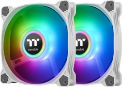 Ventilátor Thermaltake Pure Duo 12 ARGB Sync Radiator Fan 2 Pack bílý