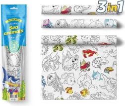 Pexi malovací ubrusy - mořská zvířátka