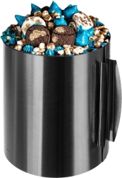 Regulovatelný cukrářský dortový ráfek 16–30 cm, výška 20 cm RUHHY