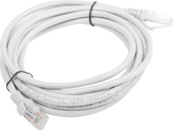 Patch kabel Ethernet UTP Cat 5e 3 m šedý