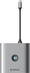 Adaptér Orico 6v1, HDMI 4K + 2x USB-A 3.0, USB-C, 100W PD