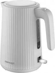 plastová rychlovarná konvice 1,7 l bílá