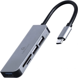 3portový USB-C Hub s čtečkou karet