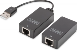USB Extender DIGITUS pro přenos na 45m, černý