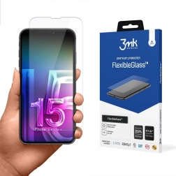 Hybrydní sklo FlexibleGlass pro iPhone 15 6,1 palce