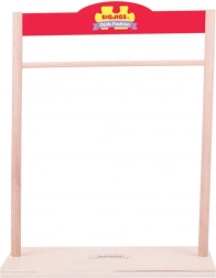 Dřevěný věšák na šaty pro panenky Bigjigs