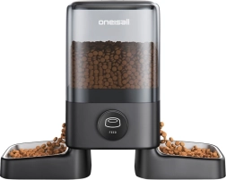 Dvojitý inteligentní dávkovač krmiva 5 l ONEISALL PF09