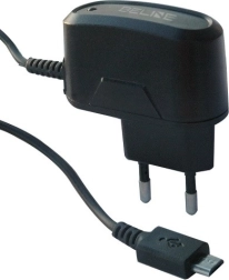 Síťová nabíječka micro USB 1 A černá