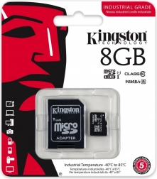 Průmyslová microSD karta 8 GB UHS‑I Class 10 KINGSTON