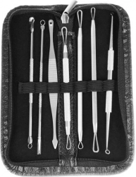 Sada lžiček na odstranění černých teček - 7ks