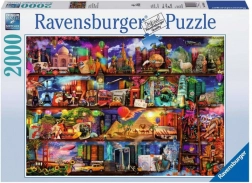 Ravensburger puzzle World of Books 2000 dílků