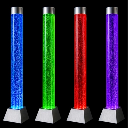 LED RGB bublinkový vodní sloup 180 × 15 cm s dálkovým ovladačem