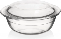 Skleněné žáruvzdorné nádobí s víkem 1,5 l