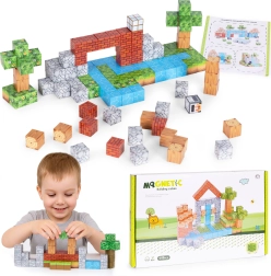 Magnetické stavební kostky pro děti 119 dílů
