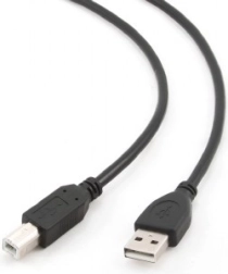USB kabel 2.0 AM–BM 1 m, černý