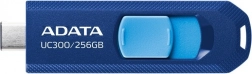 Pendrive ADATA UC300 256GB USB-C modrý