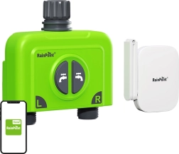 Chytrá Wi‑Fi řídicí jednotka zavlažování pro 2 zóny s bránou RAINPOINT