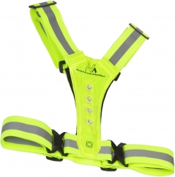 LED bezpečnostní postroj pro běžce Maclean Energy