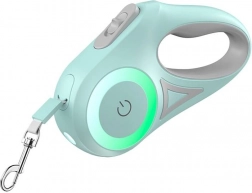 Automatické LED vodítko pro domácí mazlíčky - Zelené, 3m