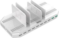 Univerzální nabíjecí stanice 10× USB 96 W s rychlým nabíjením QC 3.0