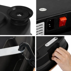 Vibrační fitness platforma s dálkovým ovládáním a odporovými pásy, nosnost 150 kg