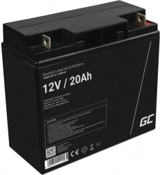 Nabíjecí AGM VRLA baterie 12 V 20 Ah pro sekačky, čluny, skútry a vozíky GREEN CELL