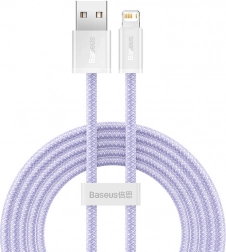 USB–Lightning kabel BASEUS Dynamic 2, 2 m, 2,4 A, fialový