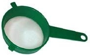 Kuchyňské sítko 20 cm z plastu s jemnou síťovinou 1,3 mm