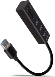 Wieloportový hub USB AXAGON HMA-CR3A se čtečkou karet