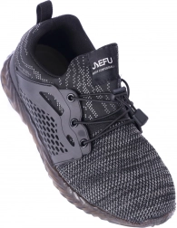 Ultralehké bezpečnostní pracovní boty šedé