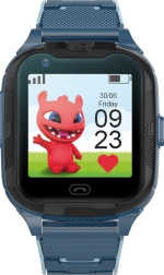 Dětské chytré hodinky Maxlife 4G s GPS a Wi‑Fi modré