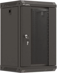 Závěsná racková skříň 10 palců 9U 300x300 černá