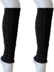 Zateplené leg warmery – černé