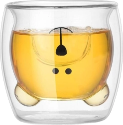 Termo sklenice s dvojitou stěnou Medvídek 250 ml