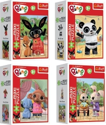 Puzzle mini maxi 20 dílků BING – přátelé, 4 motivy