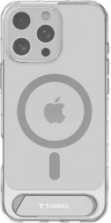 Průhledné magnetické pouzdro TORRAS Pstand s kickstandem pro iPhone 16 Pro Max