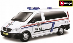 Bburago Mercedes‑Benz Vito policejní dodávka 1:50