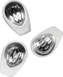 Sada ocelových formiček na sušenky oříšky, 20 ks