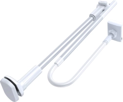 Baseus flexibilní držák telefonu a tabletu s klipem – stříbrný