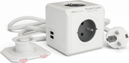 prodloužovací zásuvka powercube extended usb 3 m šedá