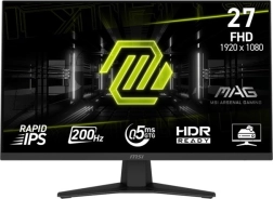 Monitor 27" MSI MAG 274F, FHD, 200 Hz, plochý, černý