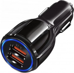 Autonabíječka 2× USB 3.1 A s rychlým nabíjením