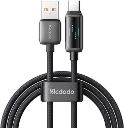 USB-C kabel Mcdodo s LED displejem a rychlým nabíjením