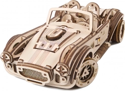 Ugears 3D dřevěné mechanické puzzle driftovací závodní vůz Cobra