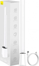 Skládací stolní LED lampa BASEUS Smart Eye, dobíjecí, bílá