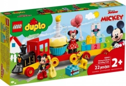 LEGO DUPLO Disney narozeninový vláček s MICKEY MOUSE a MINNIE