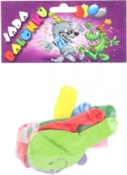 Nafukovací balónky s potiskem Smajlík - 9 ks