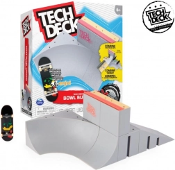 Tech Deck Bowl Builder fingerboard set s rampou a skateboardem