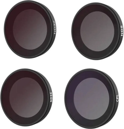 Sada filtrů CPL/ND8/ND16/ND32 TELESIN pro kameru INSTA360 GO 3